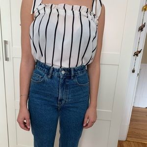 Cute summer stripped top